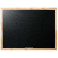 Bi-office tableau noir optimum, 600 x 450 mm, noir