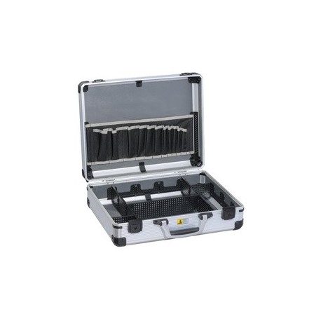 Allit mallette à outils aluplus tool >c< 44, argenté