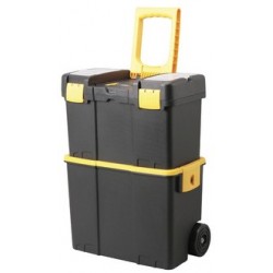 Allit valise à outils mcplus mobile >p< 24, noir/jaune