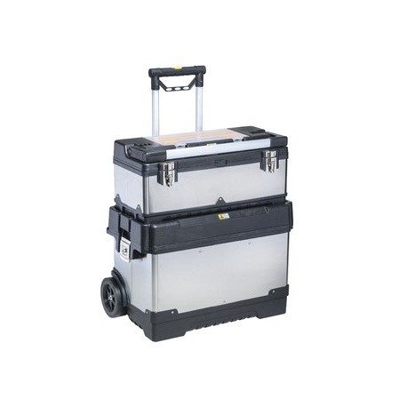 Allit valise à outils mcplus pro >m< r25l+23, argent/noir
