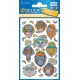 Avery zweckform zdesign sticker en relief kids"tête de mort"