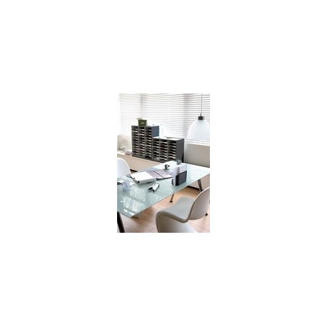 Paperflow trieur monobloc, 36 compartiments, anthracite