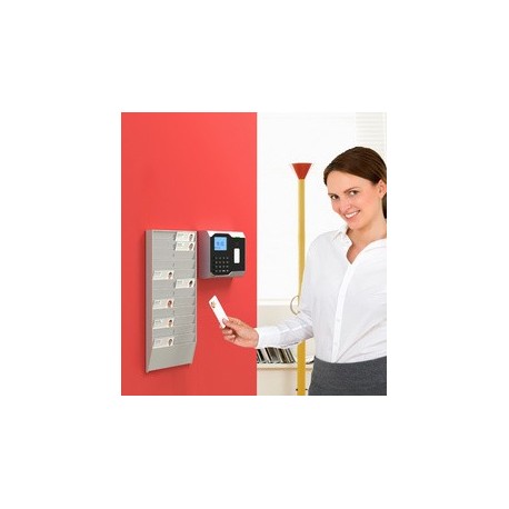Paperflow porte-fiches employés mural, 24 compartiments