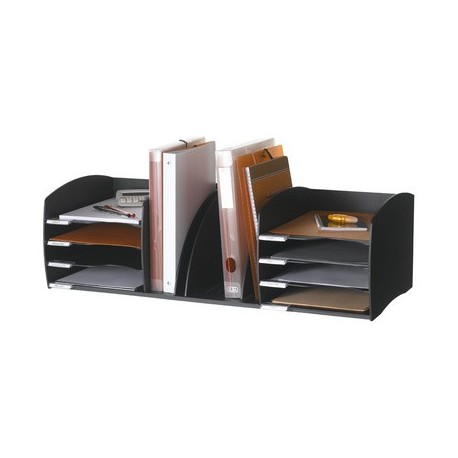Paperflow système de rangement xl, 8 compartiments, gris