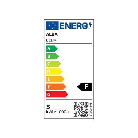 Alba lampe de bureau led "ledx", avec pied, noir/argent