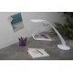 Alba lampe de bureau led "ledspace", blanc