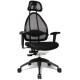 Topstar chaise de bureau "open art 2010", noir/rouge