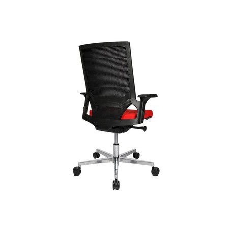 Topstar chaise de bureau pivotante "t300", bleu / noir
