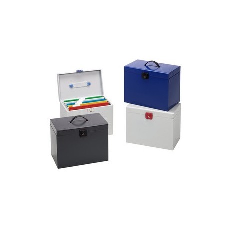 Esselte valise métal pour dossiers suspendus, assorti (LOT DE 4)