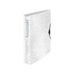 Leitz classeur à anneaux active wow softclick, a4, blanc