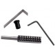 Leitz couvercle en plastique pour superlocher 5182, noir
