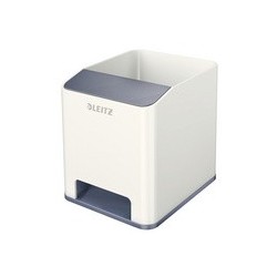 Leitz pot à crayons sound wow duo colour, jaune