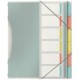 Esselte trieur colour'ice, a4, pp, 6 compartiments