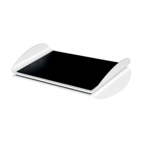Leitz repose-pieds ergo wow, plastique, noir/blanc