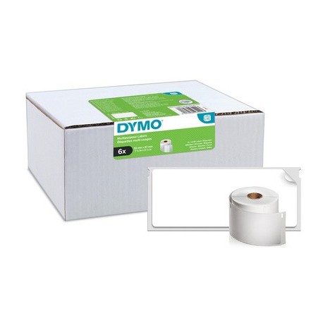 Dymo etiquettes d'adresse labelwriter, 57 x 32 mm, blanc