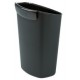 Han insert à déchets, pp, 2,5 l, sans couvercle, noir
