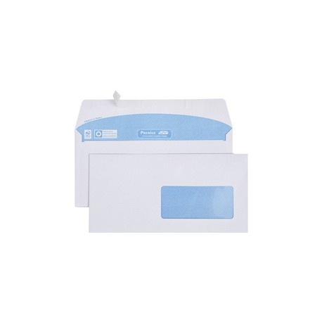 Gpv enveloppes premier numérique, 110 x 220 mm, à fenêtre