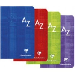 Clairefontaine répertoire piqué, 110 x 170 mm, séyès (LOT DE 10)