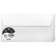 Pollen by clairefontaine enveloppes dl, rose hortensia (LOT DE 10)