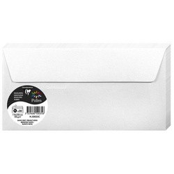 Pollen by clairefontaine enveloppes dl, rose hortensia (LOT DE 10)
