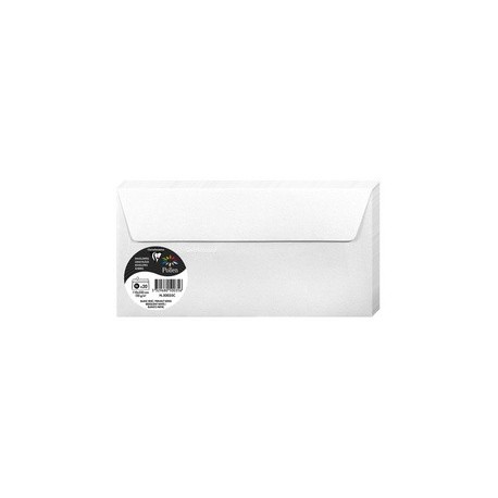Pollen by clairefontaine enveloppes dl, rose hortensia (LOT DE 10)