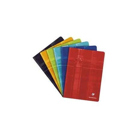 Clairefontaine cahier piqûre, a4, 96 pages, ligné 8 mm