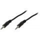 Logilink câble audio, 2 x 3,5 mm fiche jack, 0,2 m, 3,5 mm,