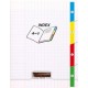 Calligraphe cahier 4 index 8000 polypro, 240 x 320 mm