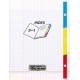 Calligraphe cahier 3 index 8000 polypro, 170 x 220 mm