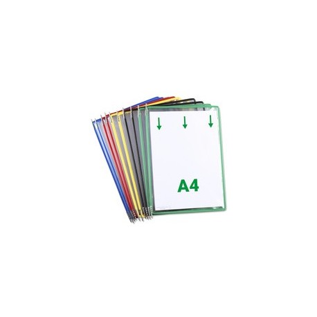 Tarifold poche à pivot, a3, bleu (LOT DE 10)