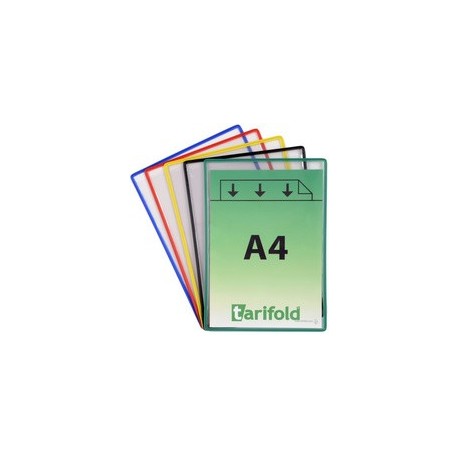 Tarifold poche standard, a4, assorti
