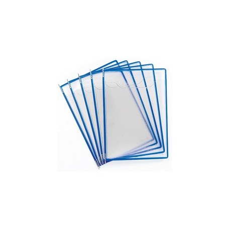 Tarifold poche à pivot fold'up, a4, bleu (LOT DE 5)