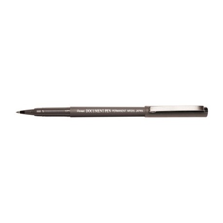 Pentel roller encre document pen mr205d, bleu