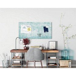 Sigel tableau magnétique en verre artverum red wall