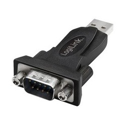 Logilink adaptateur usb 2.0 - rs232  avec câble de rallonge