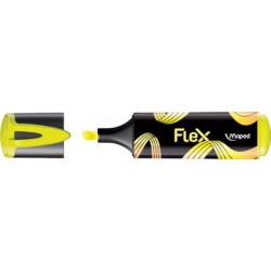 Maped surligneur flex, pointe flexible, jaune