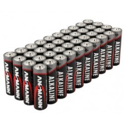 Ansmann pile alcaline, mignon aa, lot de 40
