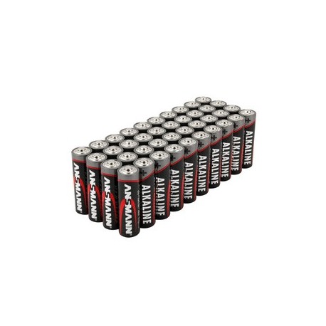 Ansmann pile alcaline, mignon aa, lot de 40