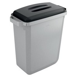 Durable conteneur à déchets durabin eco 60, noir