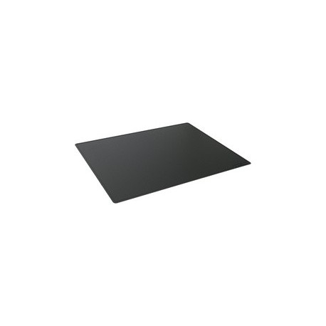 Durable sous-main avec rainures, pp, noir