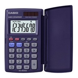 Casio calculatrice de poche hs-8 vera, alimentation solaire