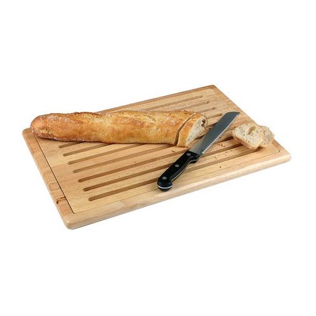 Aps planche à pain rubberwood, (l)475 x (p)320 x (h)20 mm
