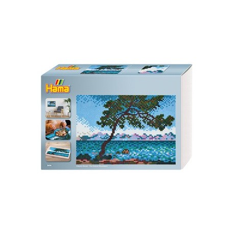 Hama perles à repasser art "claude monet", boîte cadeau