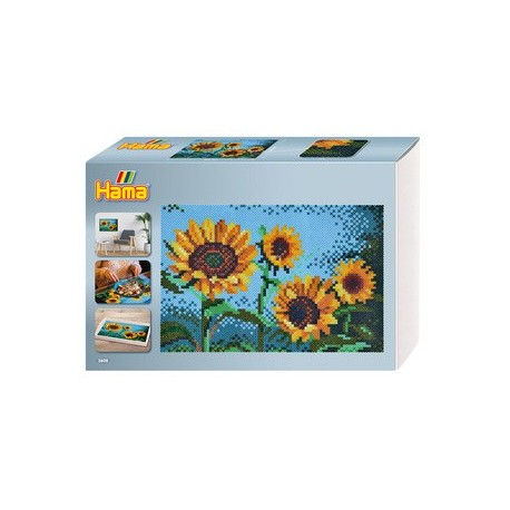 Hama perles à repasser art "tournesols", boîte cadeau