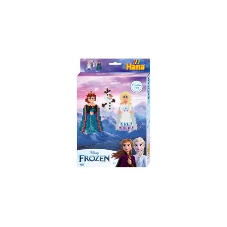 Hama perles à repasser midi "reine des neiges", boîte cadeau