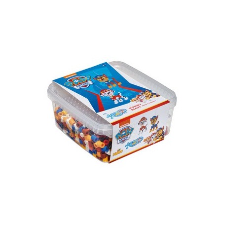 Hama perles à repasser maxi + plaque "paw patrol", en boîte