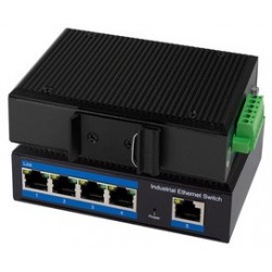 Logilink switch industriel gigabit ethernet, 5 ports