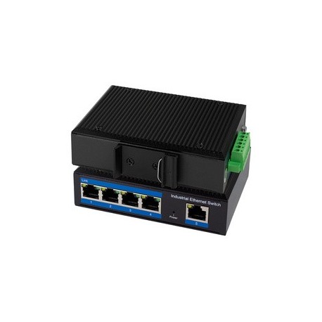 Logilink switch industriel gigabit ethernet, 5 ports