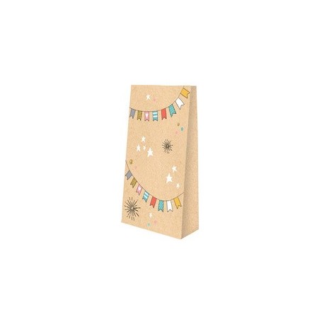 Susy card sachet de fête "happy eco b-day", set de 6