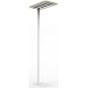 Unilux lampadaire à led nexus, avec plaque de feutre, blanc